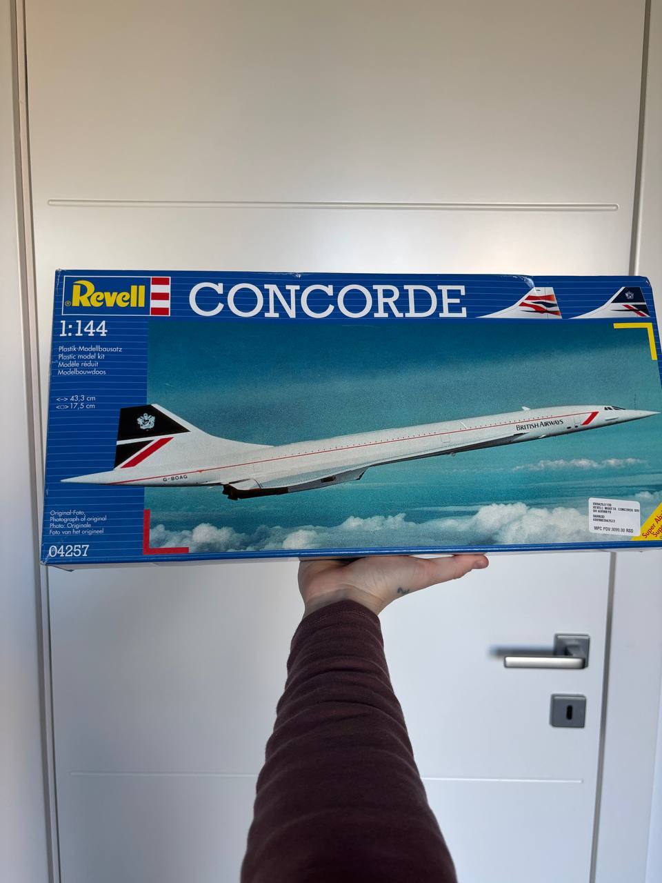 Model aviona Concorde