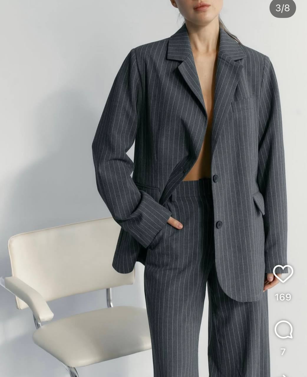 костюм в полоску photo 2