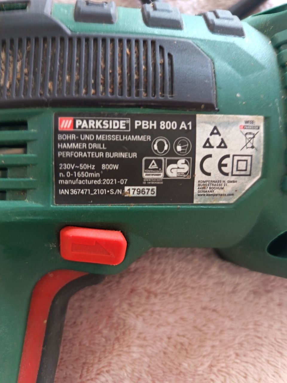 Impact drill photo 5