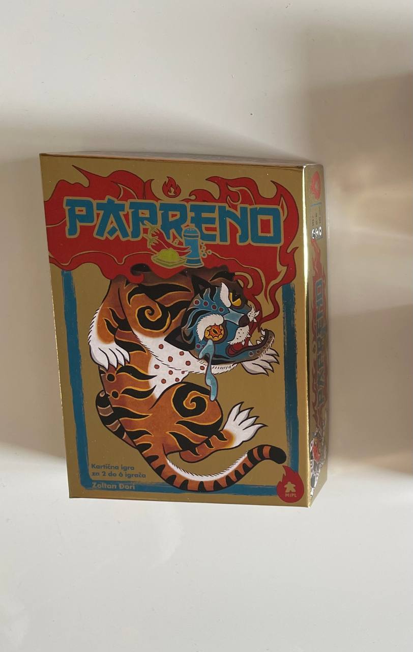 Board game in Serbian Papreno