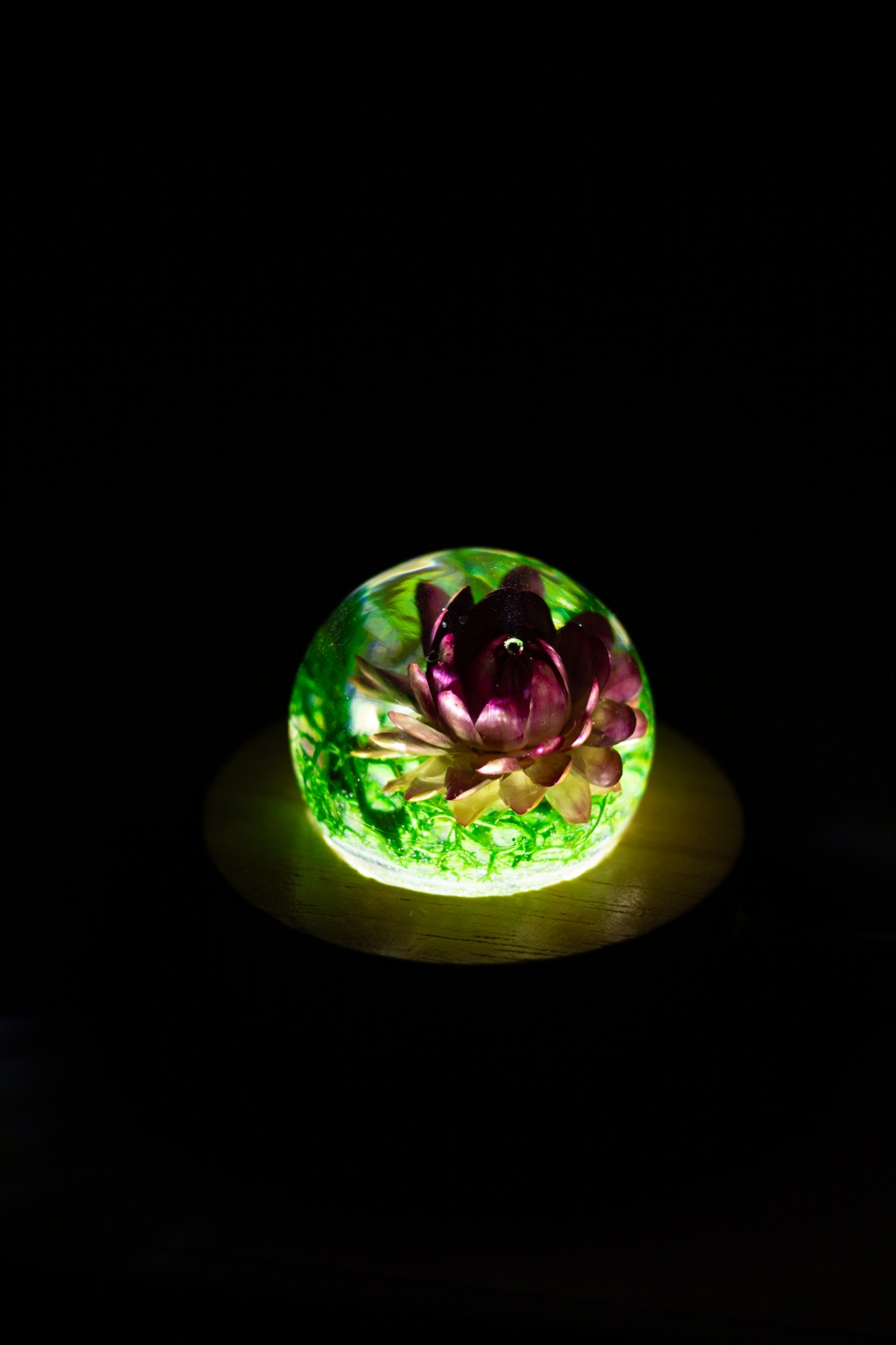 Handmade lanterns with real flowers photo 10