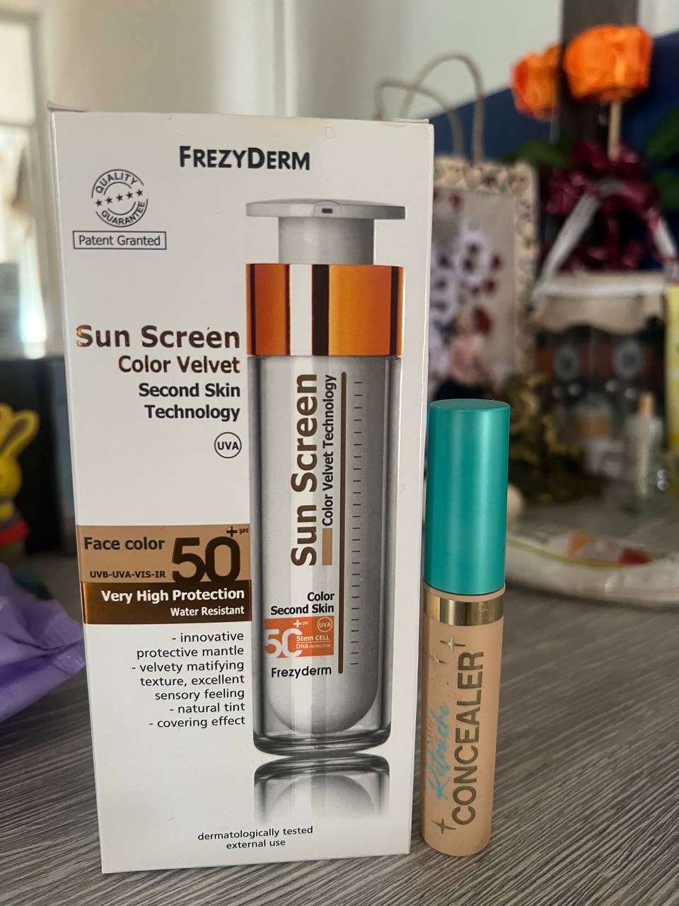 Sunska krema FrezyDerm Sun Screen Color Velvet SPF 50+