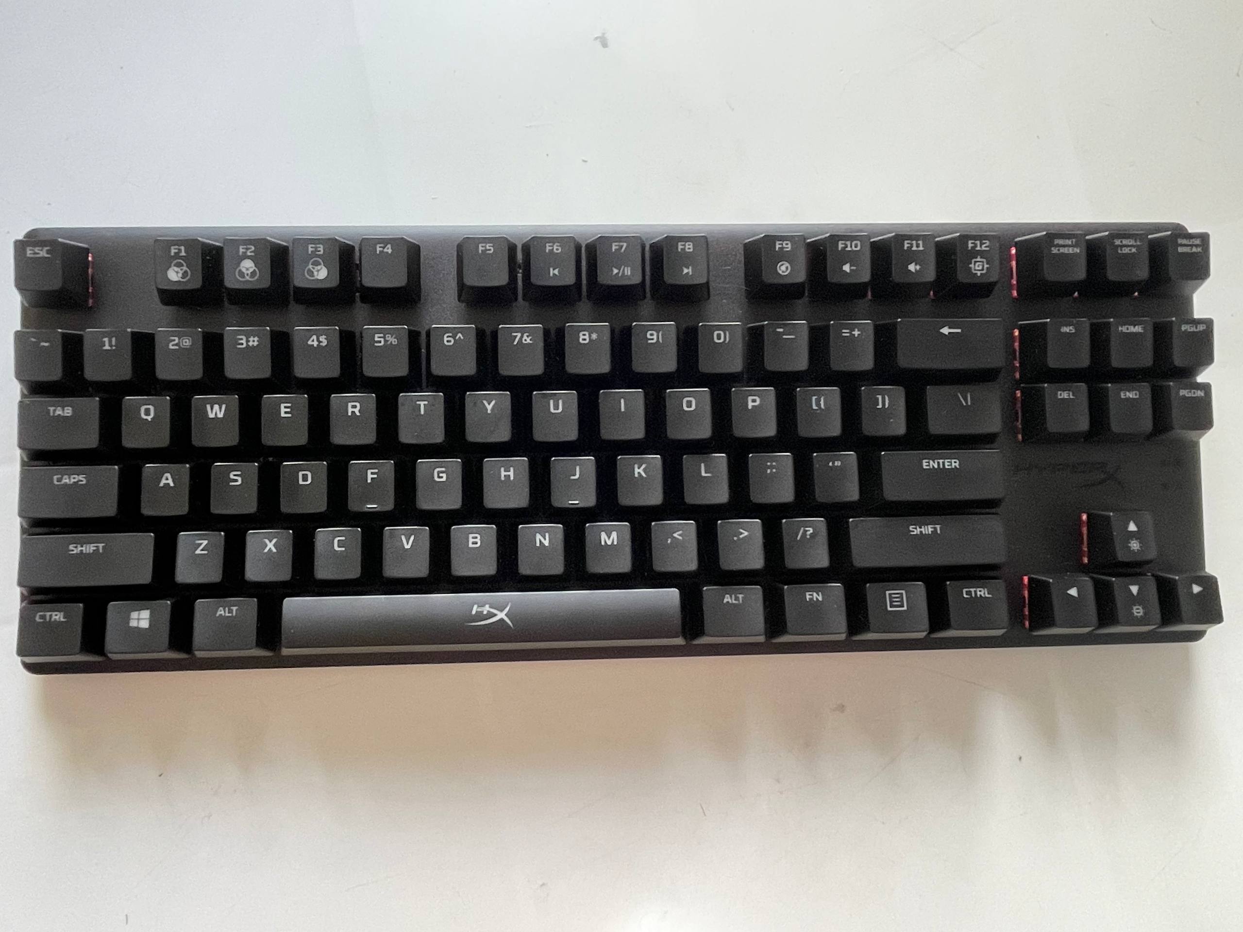 HyperX alloy origins core hx-kb7rdx-us mechanical keyboard