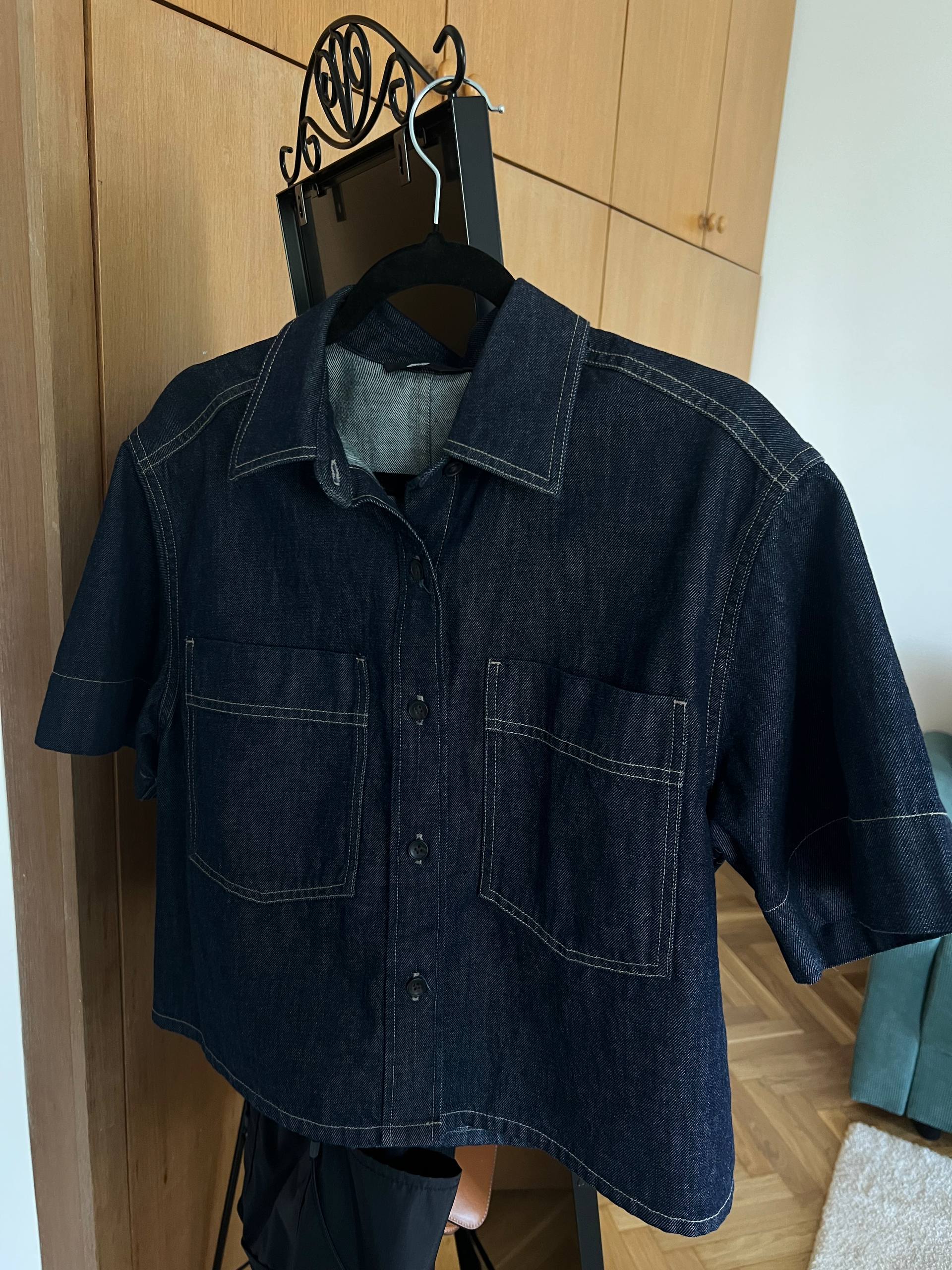 Джинсовая рубашка Uniqlo photo 2