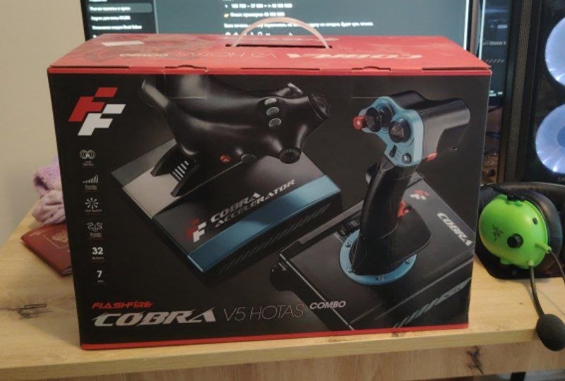 HOTAS Cobra V5 controllers