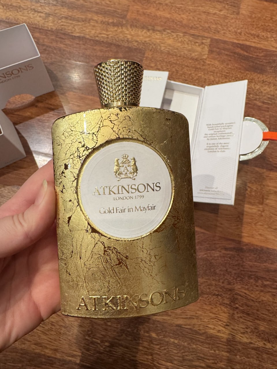 Atkinsons Gold Fair in Mayfair