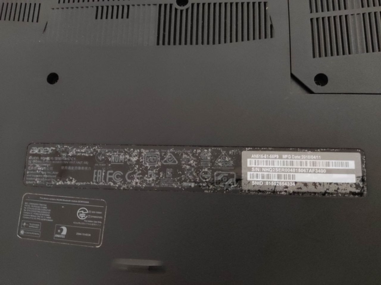 Acer Nitro 5 AN515-51 photo 4