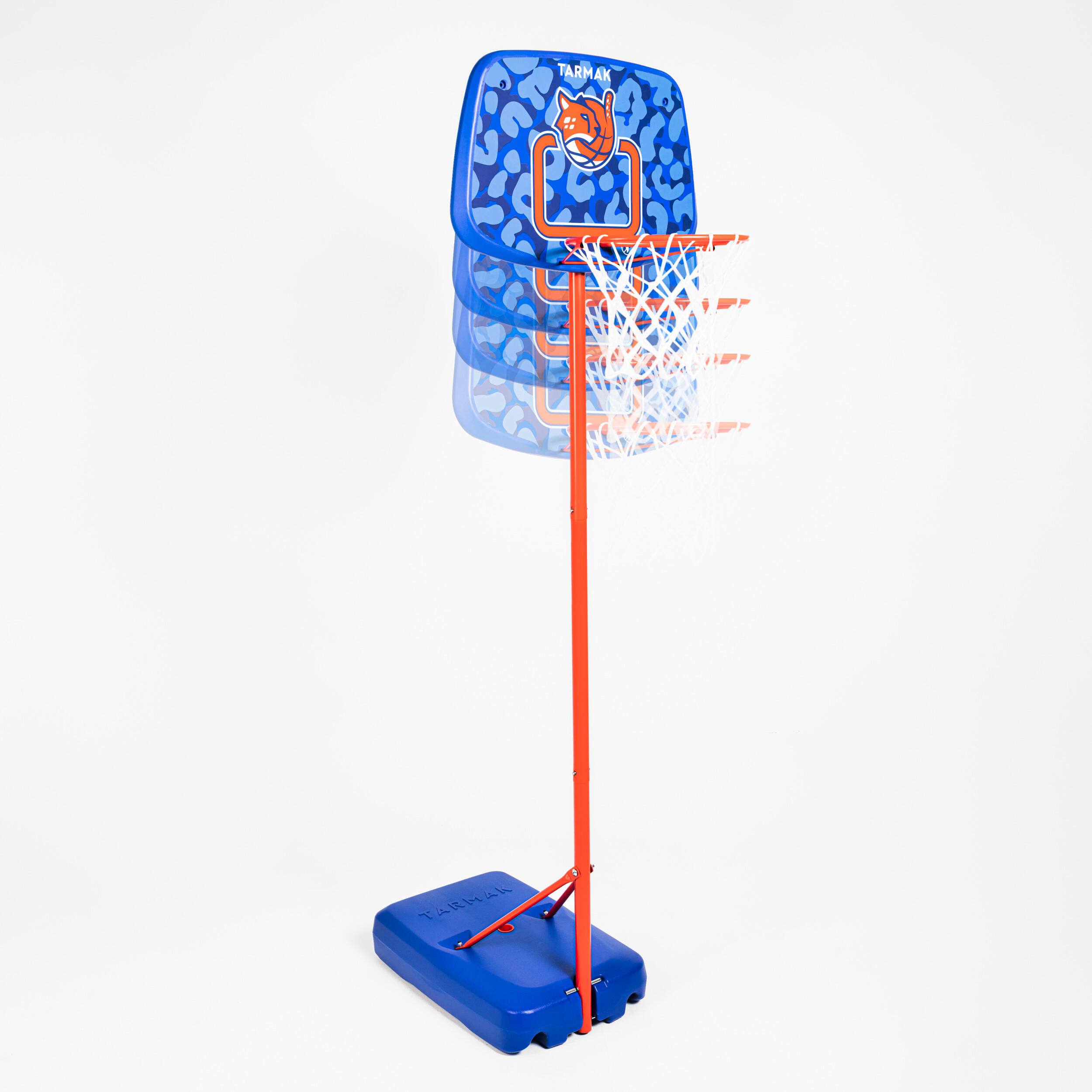 Growing basketball hoop