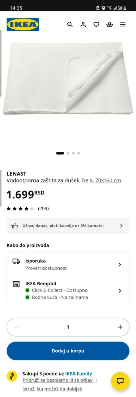 krovatku Sundvik
