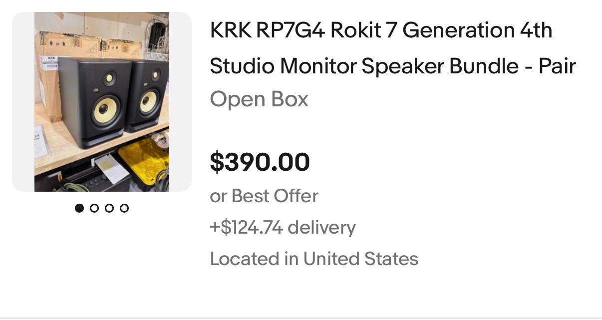 колонки KRK ROKIT 7 photo 3