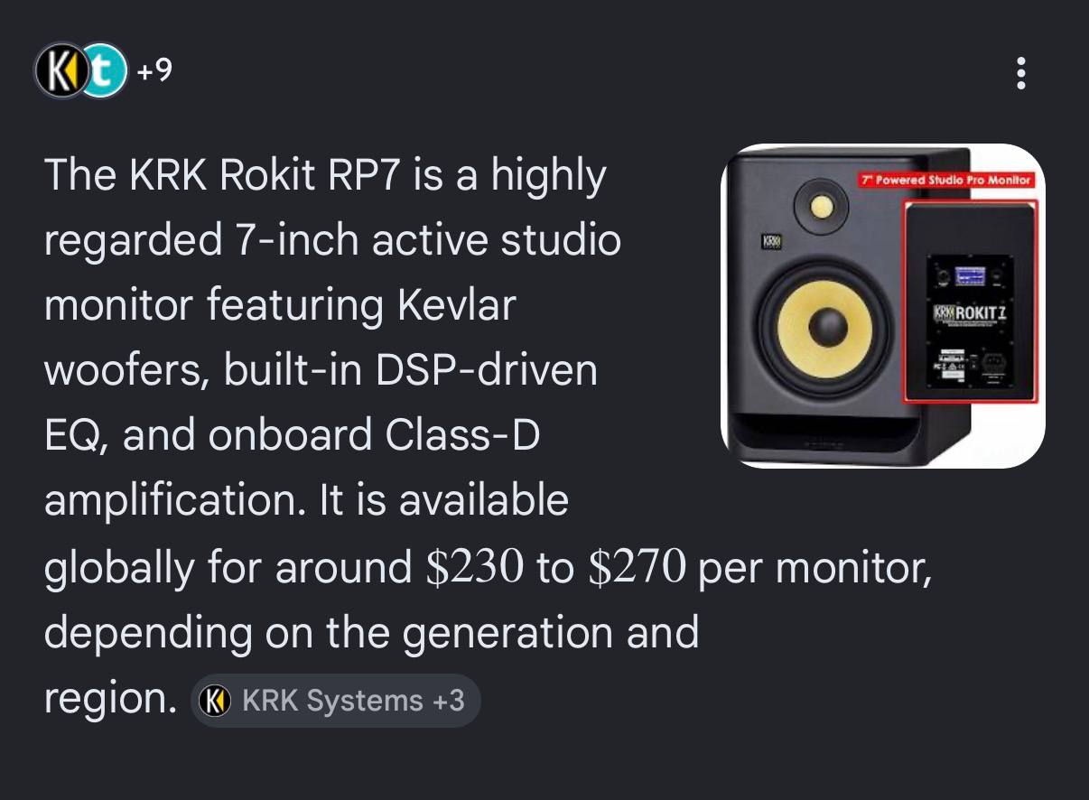 колонки KRK ROKIT 7 photo 4