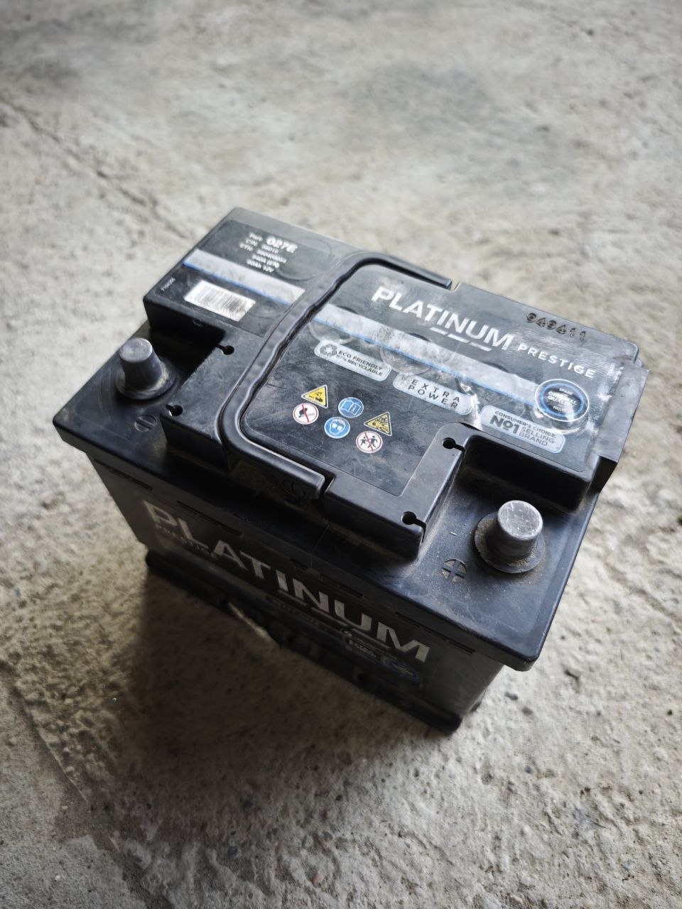 Platinum Prestige 60Ah 540A Battery