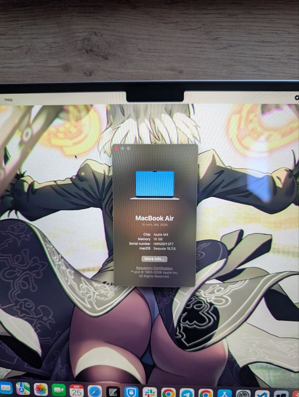Macbook Air M4 15 inch photo 2