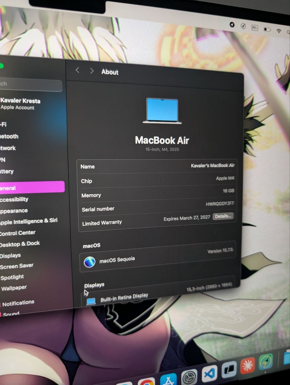 Macbook Air M4 15 inch photo 3