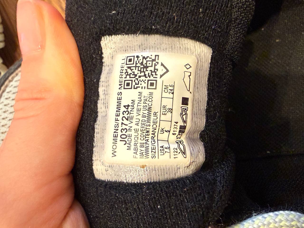 Трекинговые кроссовки merrell photo 3
