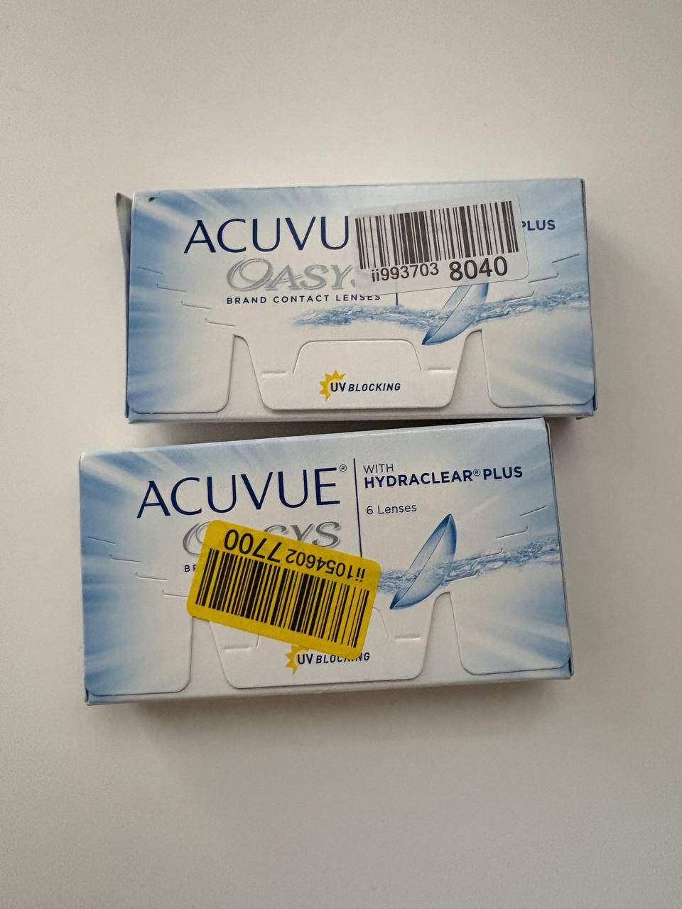 Acuvue OASYS contact lenses
