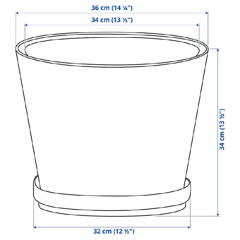 Горшок Ikea BRUNBÄR photo 2