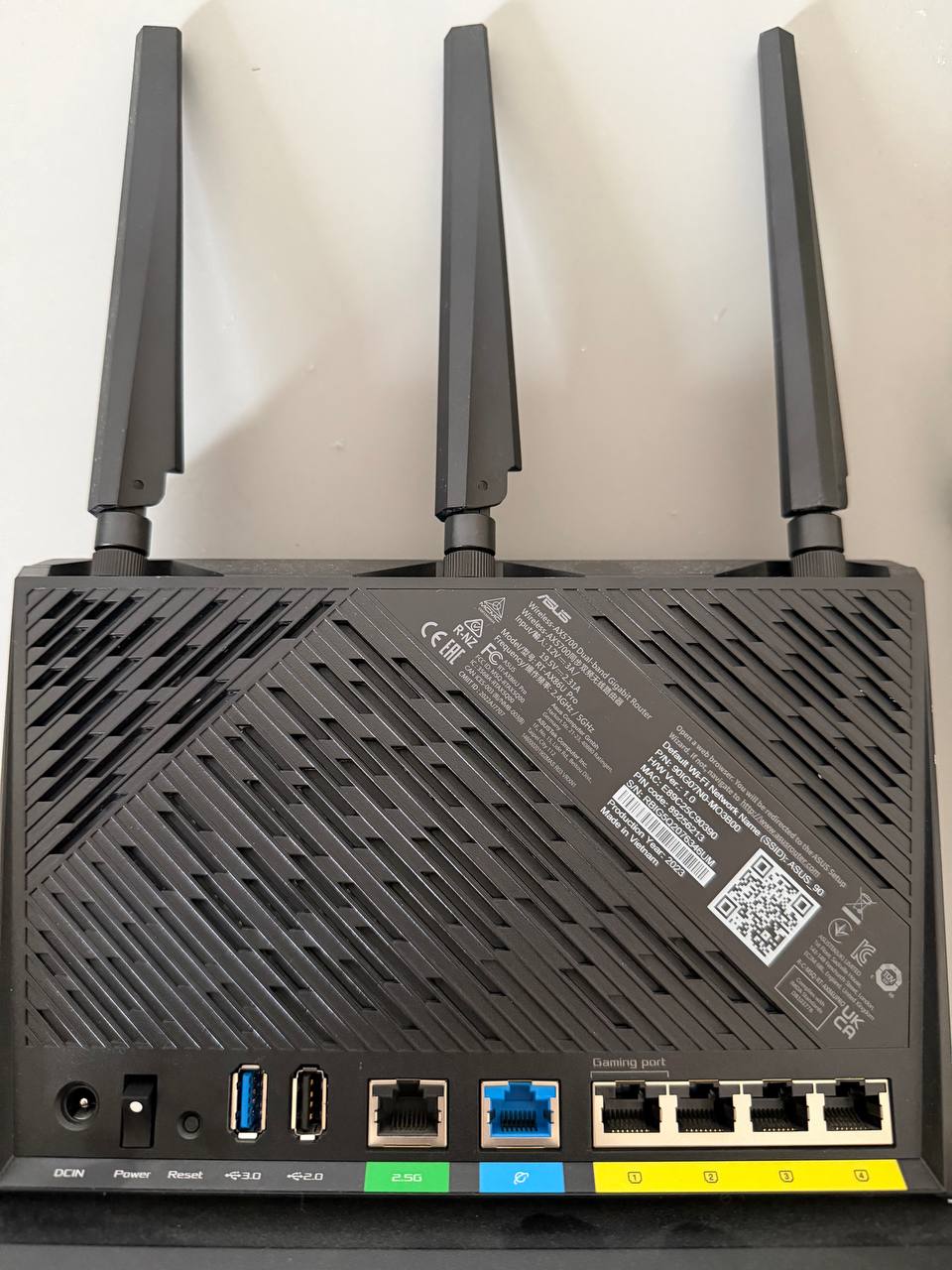 Asus RT-AX86 U Pro AX5700 рутер photo 3