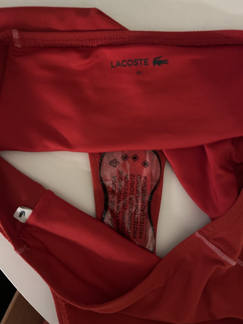 women's beach shorts Lacoste photo 5