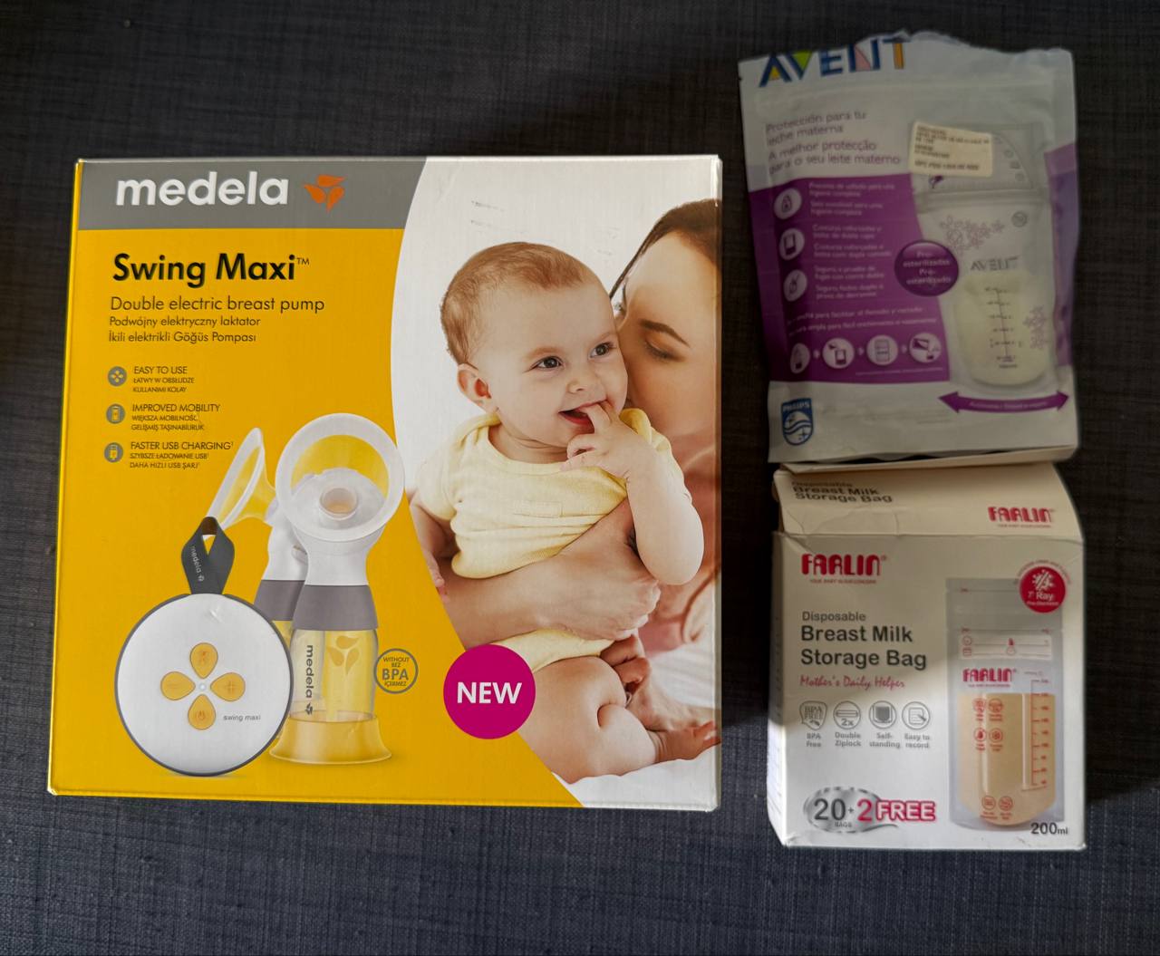 Електрични Medela Swing Maxi pumpa za majčin mleko