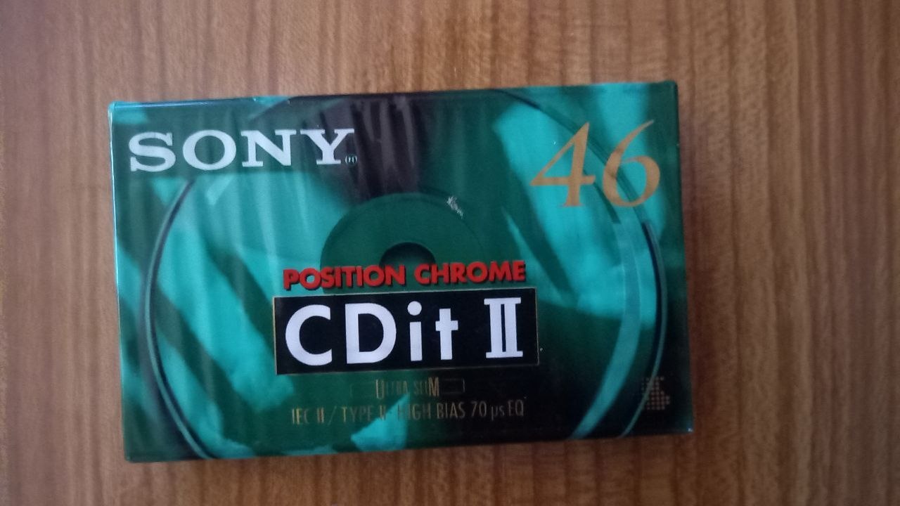 audio cassette SONY