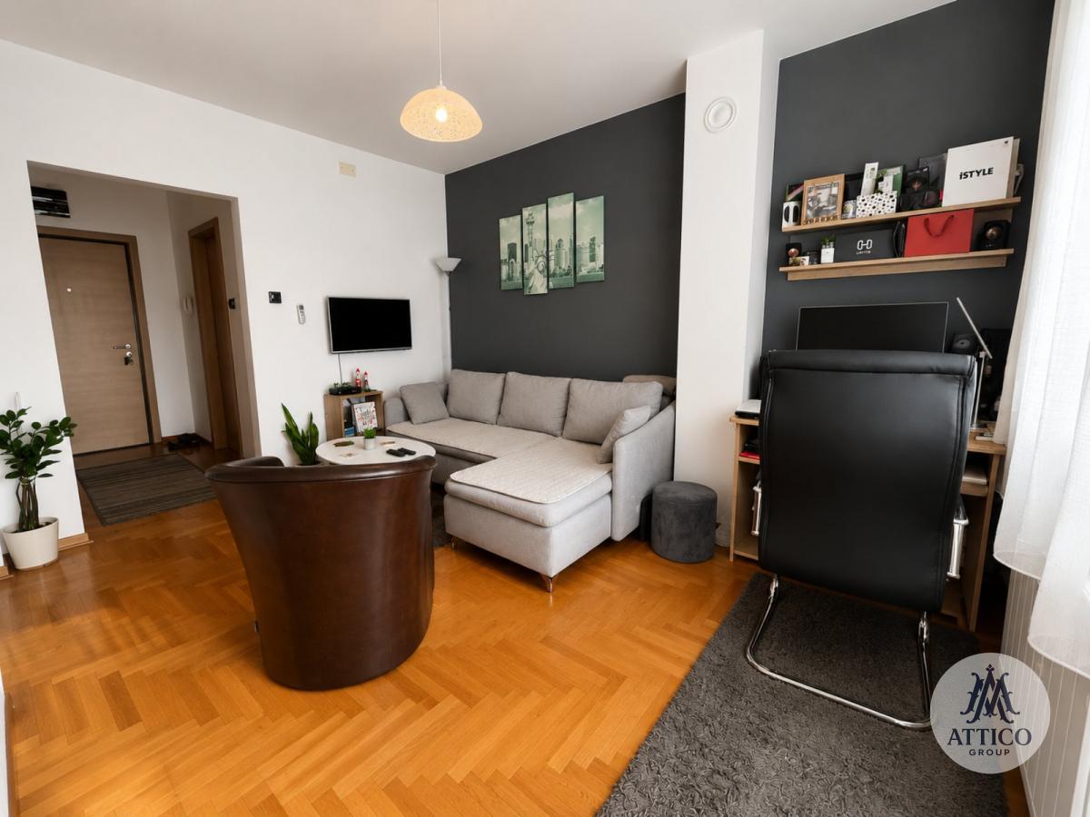 2 sobe, Stan, 36 m² photo 2