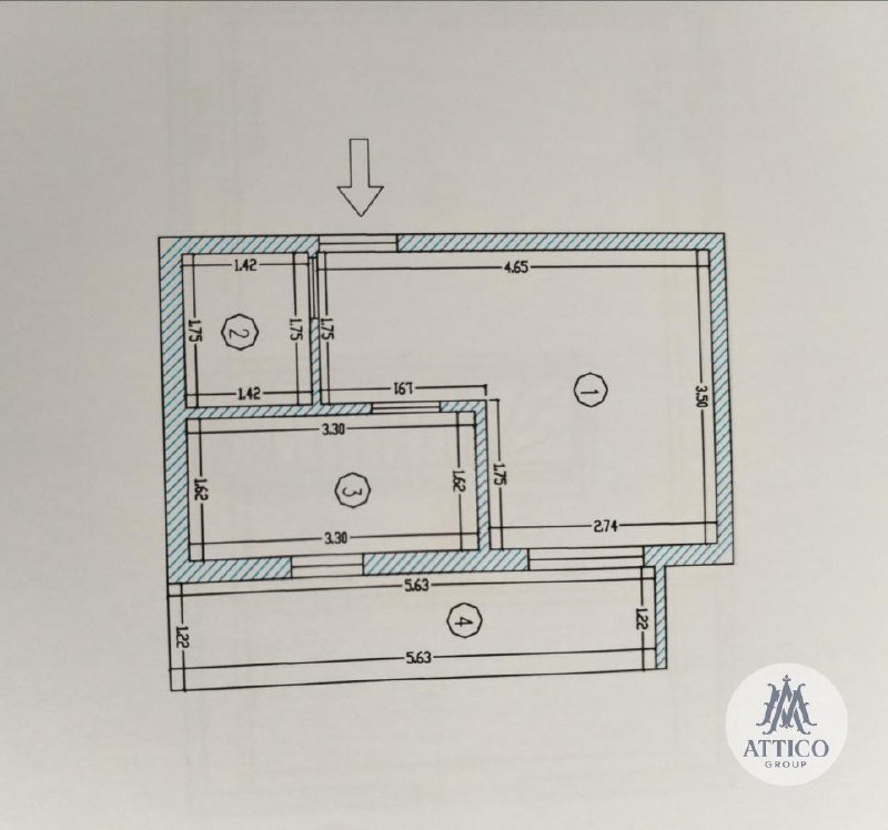 1.5-комн., Квартира, 28 м² photo 2
