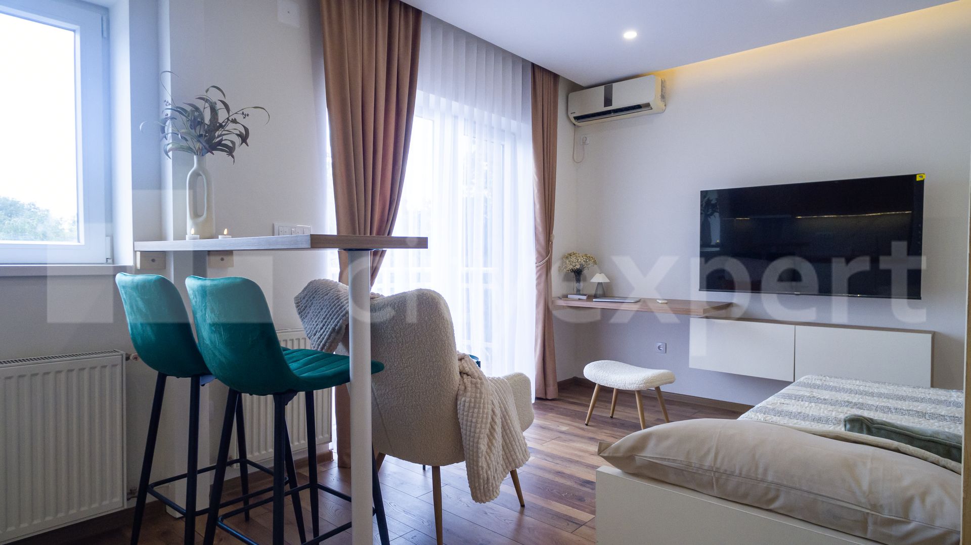 0.5-комн., Квартира, 27 м²
