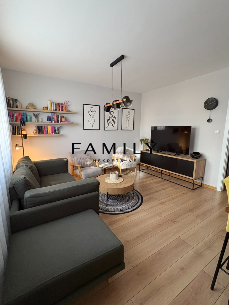 2.5 sobe, Stan, 51 m² photo 2