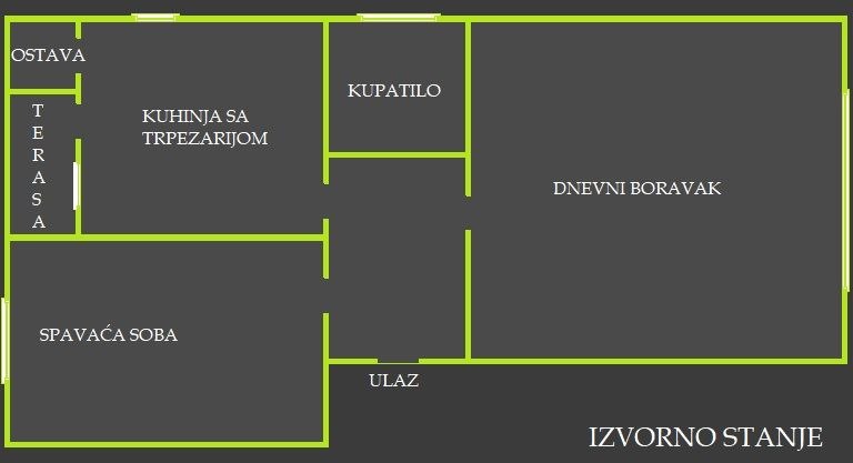 1-room, Apartment, 56 m²